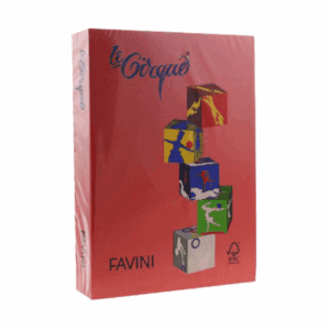 FAVINI ΧΑΡΤΙ 250Φ Α4 160gr 160-209 ΚΟΚΚΙΝΟ