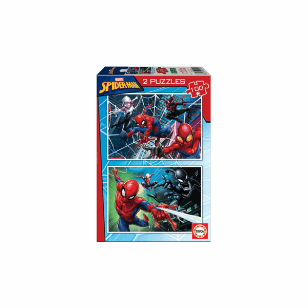 EDUCA ΠΑΖΛ 2x100Τ SPIDERMAN 18101