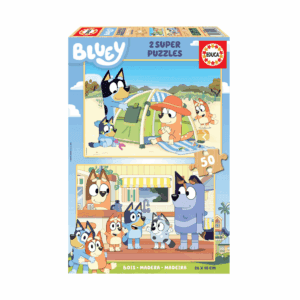 EDUCA ΠΑΖΛ ΞΥΛ. 2x50Τ BLUEY Π.019.408