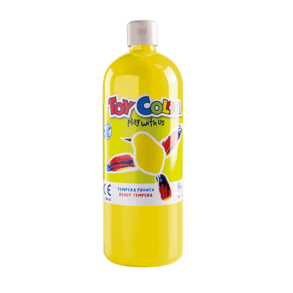 TOY COLOR ΤΕΜΠΕΡΑ S/WASH 1000ml PRIMARY 0554.003 ΚΙΤΡΙΝΗ