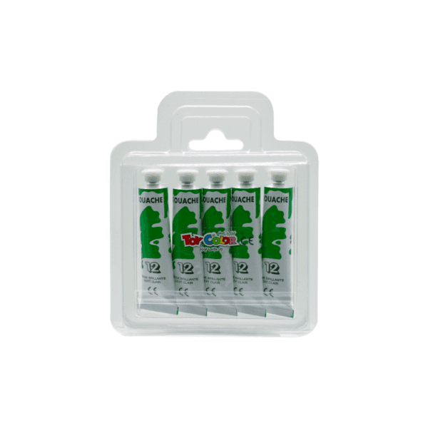 TOY COLOR ΤΕΜΠΕΡΑ S/WASH 12ml PRIMARY 730.12 ΠΡΑΣΙΝΗ 5Τ