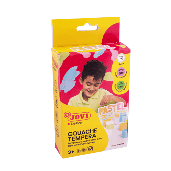 JOVI ΤΕΜΠΕΡΑ 3+ 6ΧΡ 35ml PASTEL 507P