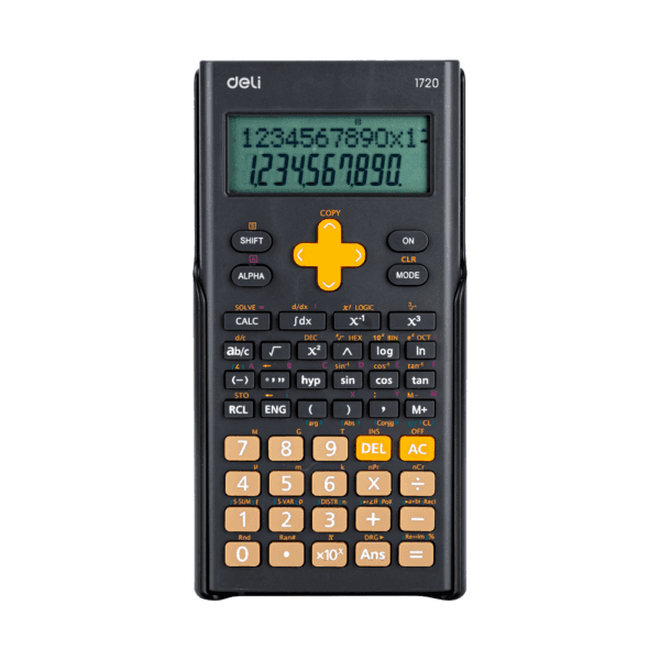 DELI ΑΡΙΘ/ΝΗ ΕΠΙΣΤ. 300 ΛΕΙΤ. ΚΑΠΑΚΙ ΜΠΑΤ. 2ΓΡΑΜ. ΟΘ. 23.3x11.5x3cm E1720 ΣΚ.ΓΚΡΙ