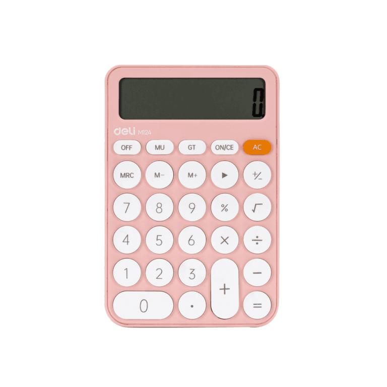 DELI ΑΡΙΘ/ΝΗ 12Ψ ΜΠΑΤ. M124 ΡΟΖ ΠΑΣΤΕΛ