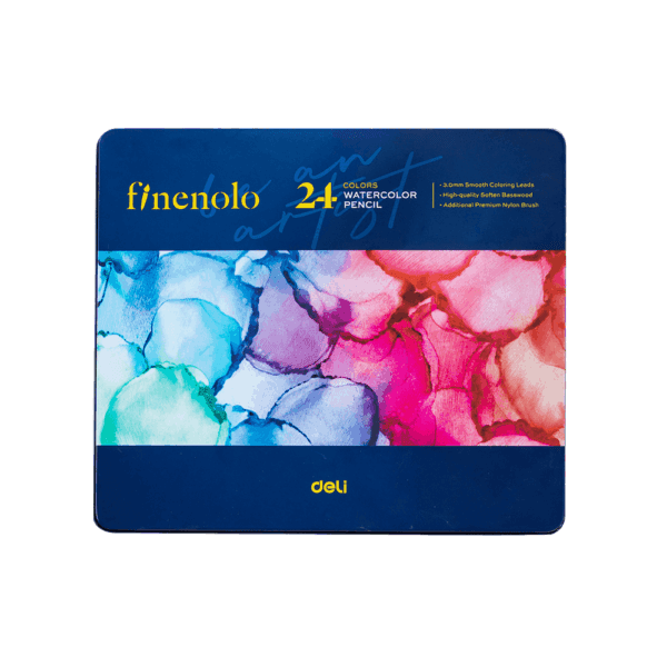 DELI ΚΡΑΙΓΙΟΝ ΑΚΟΥΑΡΕΛΑΣ ARTIST 24ΧΡ ΜΕΤ. ΚΟΥΤΙ & ΔΩΡΟ ΠΙΝΕΛΟ FINENOLO EC129-24