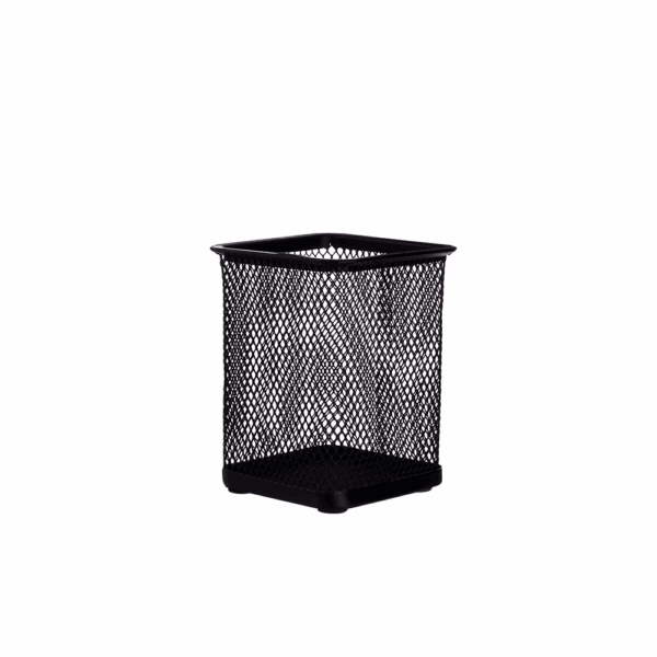 DELI ΜΟΛΥΒΟΘΗΚΗ ΜΕΤ. ΤΕΤΡΑΓΩΝΗ 8x8x9cm SIMPLI E9174 ΜΑΥΡΗ