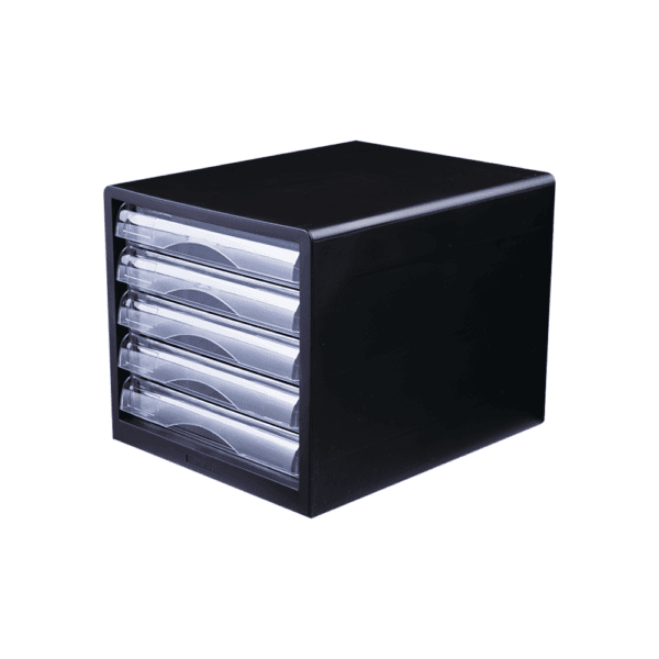 DELI ΣΥΡΤΑΡΙΕΡΑ 5 ΣΥΡΤΑΡ. 27.5x34x26cm E9775 ΜΑΥΡΗ