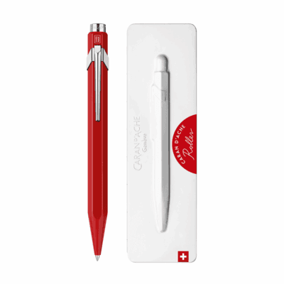 CDA ΣΤΥΛΟ ROLLER ΜΑΥΡΟ ΜΕΛΑΝΙ ΣΕ ΚΟΥΤΙ ΜΕΤ. 849 CLASSIC 846.570 ΚΟΚΚΙΝΟ