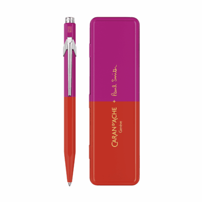 CDA ΣΤΥΛΟ BALLP. ΜΑΥΡΟ ΜΕΛ. ΜΕΤ. ΣΕ ΜΕΤ. ΚΟΥΤΙ MEDIUM 849 PAUL SMITH NM0849.337 WARMRED MELROSEPINK