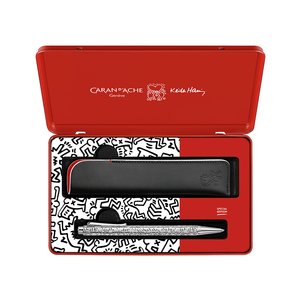 CDA ΣΤΥΛΟ ΣΕ ΘΗΚΗ ΔΕΡΜ. KEITH HARING XMAS CC0890.023 CDA ΣΤΥΛΟ ΣΕ ΘΗΚΗ ΔΕΡΜ. KEITH HARING XMAS CC0890.023