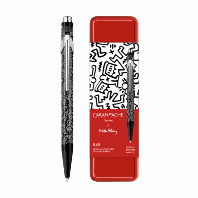 CDA ΣΤΥΛΟ BALLP. ΜΑΥΡΟ ΜΕΛ. ΜΕΤ. ΣΕ ΜΕΤ. ΚΟΥΤΙ MEDIUM 849 KEITH HARING NM0849.223 ΜΑΥΡΟ