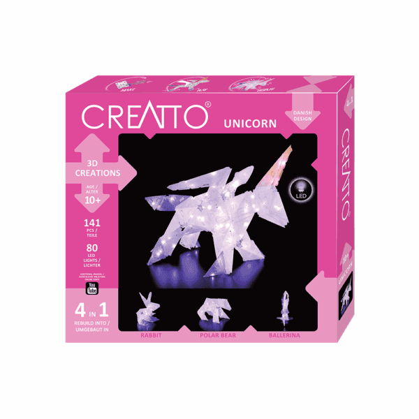KOSMOS 3D ΚΑΤΑΣΚΕΥΗ ΜΕ LED 4 ΣΕ 1 ΜΟΝΟΚΕΡΟΣ CREATTO 3539