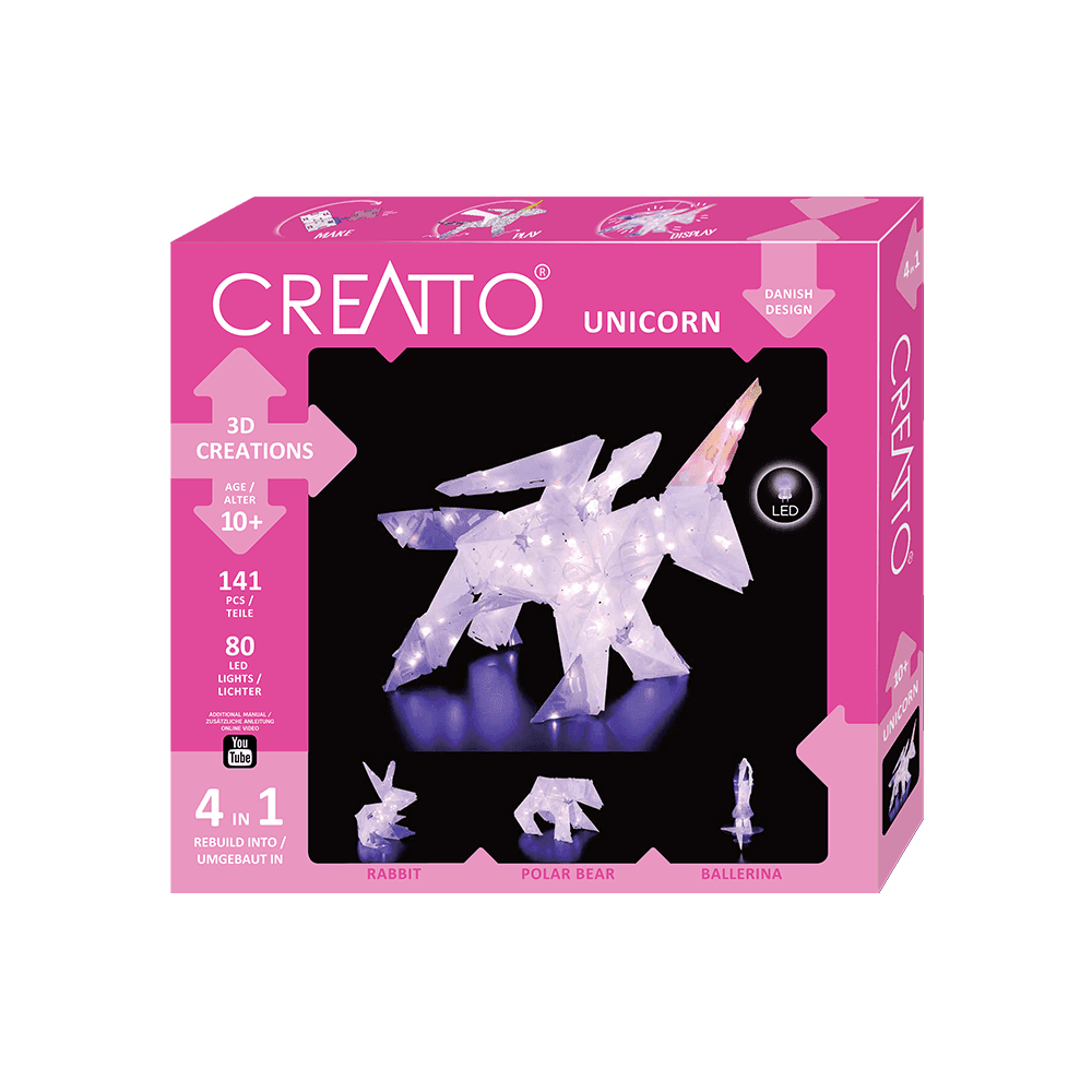 KOSMOS 3D ΚΑΤΑΣΚΕΥΗ ΜΕ LED 4 ΣΕ 1 ΜΟΝΟΚΕΡΟΣ CREATTO 3539 KOSMOS 3D ΚΑΤΑΣΚΕΥΗ ΜΕ LED 4 ΣΕ 1 ΜΟΝΟΚΕΡΟΣ CREATTO 3539