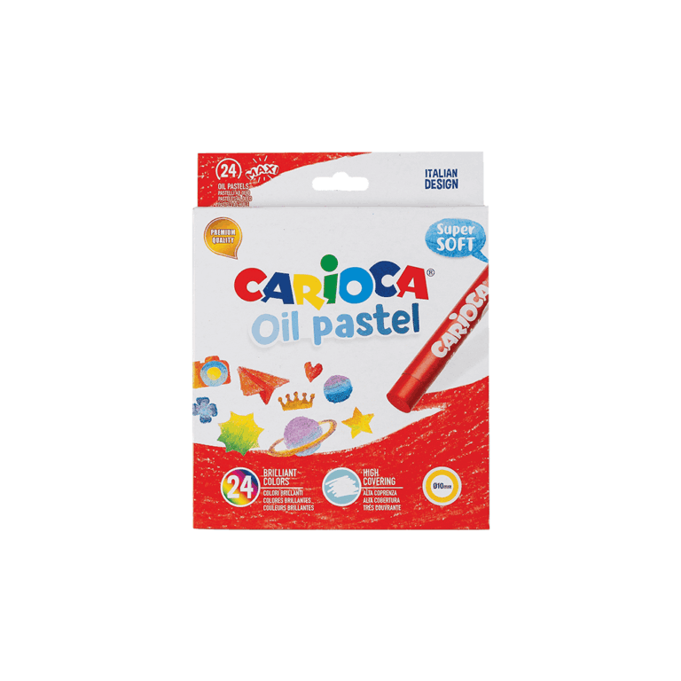 CARIOCA ΛΑΔΟΠΑΣΤΕΛ ΧΑΡΤ. BLISTER 24ΧΡ OIL PASTEL 43278