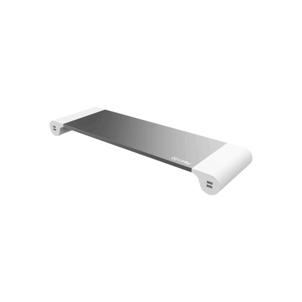CELLY ΒΑΣΗ ΟΘΟΝΗΣ ΜΕ 4USB 10W SWDESKHUBWH ΛΕΥΚΗ