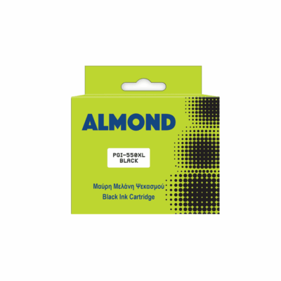 ALMOND INK ΣΥΜΒ. ΜΕ CANON #PGI-550XL BLK 22ml (N) #6431B001