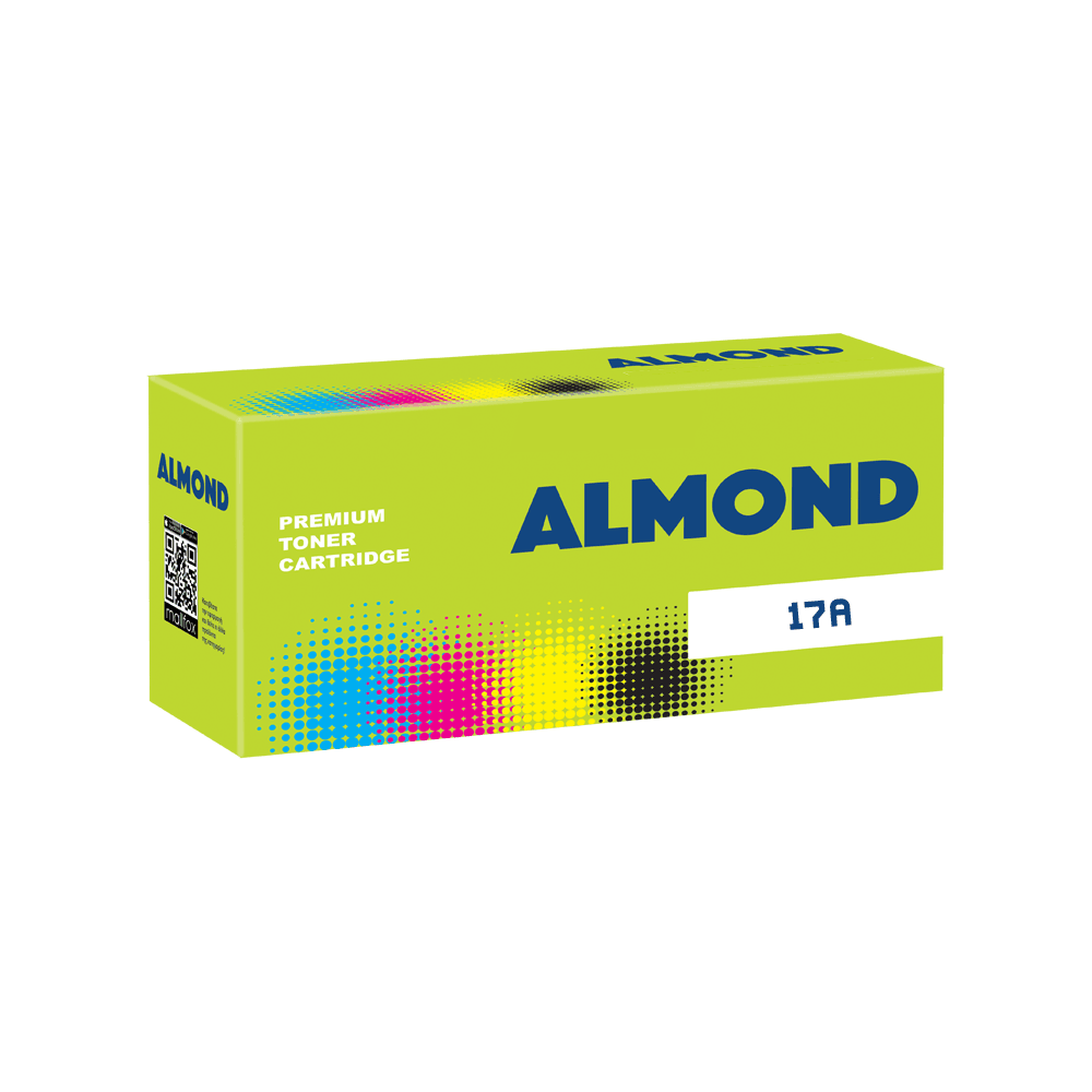 ALMOND TONER ΣΥΜΒ. ΜΕ HP #17A BLK 1.600Φ.(N) #CF217A ALMOND TONER ΣΥΜΒ. ΜΕ HP #17A BLK 1.600Φ.(N) #CF217A