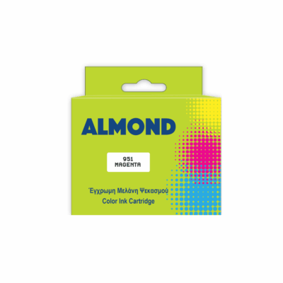 ALMOND INK ΣΥΜΒ. ΜΕ HP  #951 MAG 20ml (A) #CN047AE