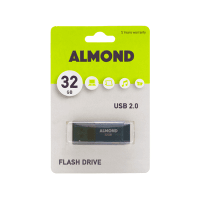 ALMOND FLASH DRIVE USB 2.0 32GB PRIME ΜΠΛΕ