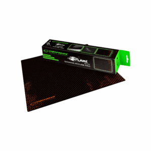 ESPERANZA GAMING MOUSE PAD 40x30x0.3cm FLAME MAXI EGP103R ΜΑΥΡΟ