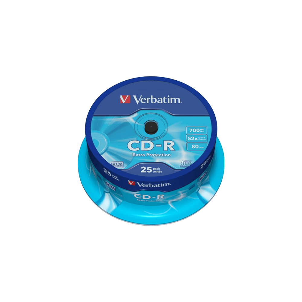 VERBATIM CD-R 700MB 52X CB 43432 25Τ VERBATIM CD-R 700MB 52X CB 43432 25Τ