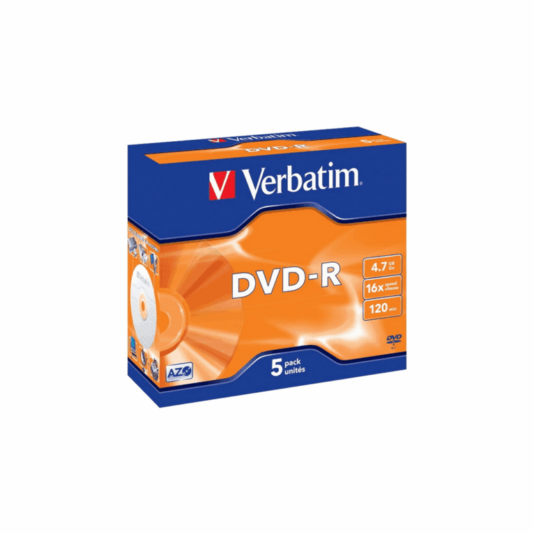 VERBATIM DVD-R 4.7GB 16X JEWEL 43519 5Τ