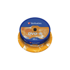 VERBATIM DVD-R 4.7GB 16X CB 43522 25Τ