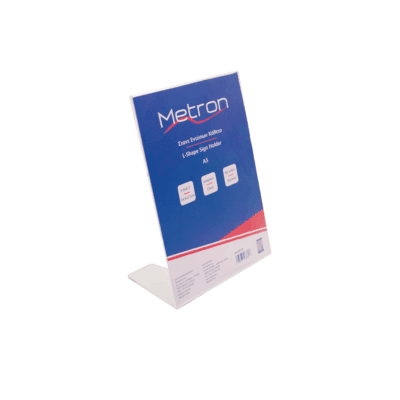 METRON ΘΗΚΗ ΠΛΕΞΙΓΚΛΑΣ ΜΟΝΟΦΥΛΛΟΥ Α5 ΜΕ ΚΛΙΣΗ 08772