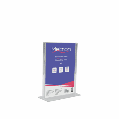 METRON ΘΗΚΗ ΜΟΝΟΦΥΛΛΗ ΚΑΘΕΤΗ ΔΙΠΛΗΣ ΟΨΗΣ ΠΛΕΞΙΓΚΛΑΣ Α5 592023
