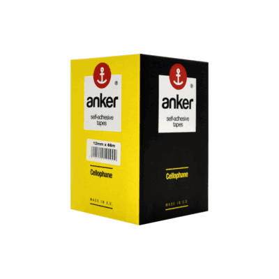 ANKER ΚΟΛΛΗΤΙΚΗ ΤΑΙΝΙΑ 12mmx66m 60009 ΔΙΑΦΑΝΗ 12Τ