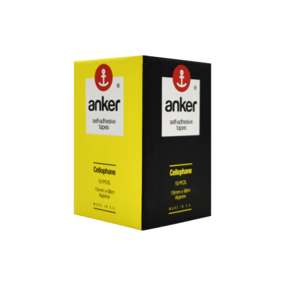 ANKER ΚΟΛΛΗΤΙΚΗ ΤΑΙΝΙΑ 15mmx66m 60010 ΔΙΑΦΑΝΗ 10Τ