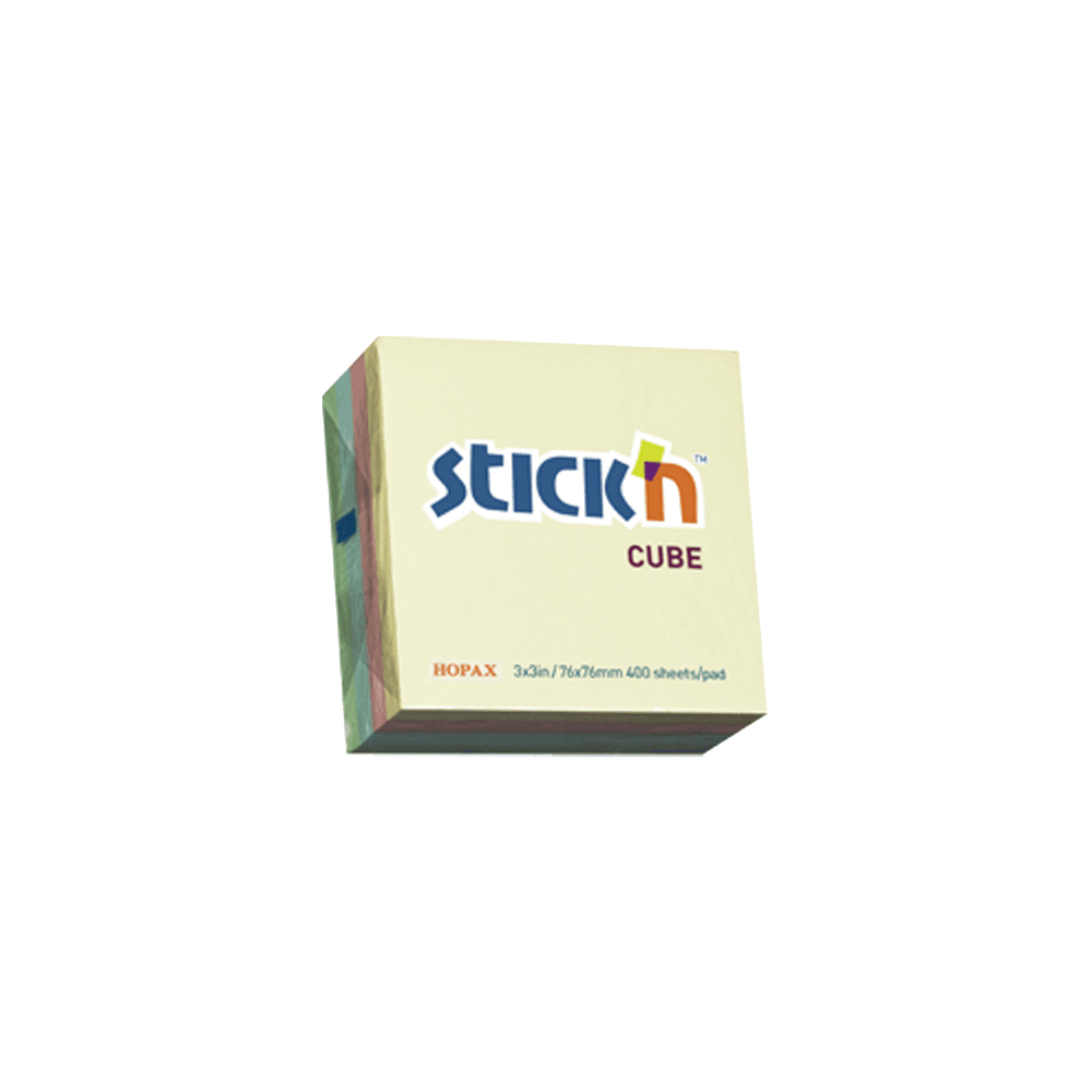 STICK'N ΚΥΒΟΣ ΑΥΤΟΚ. 400Φ 76x76mm 21013 ΠΑΣΤΕΛ 4ΧΡ STICK'N ΚΥΒΟΣ ΑΥΤΟΚ. 400Φ 76x76mm 21013 ΠΑΣΤΕΛ 4ΧΡ