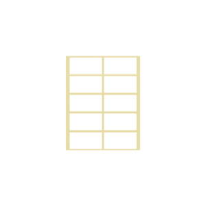 ΕΤΙΚΕΤΕΣ ΑΥΤΟΚ. 10/Φ 40Φ 49x27mm N11 ΛΕΥΚΕΣ