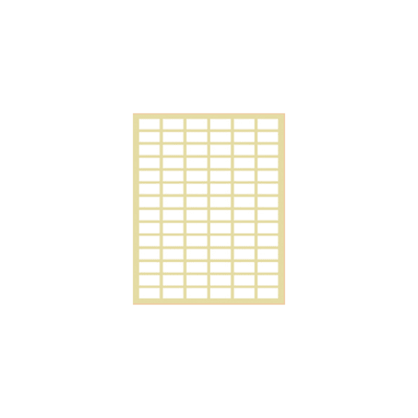 ΕΤΙΚΕΤΕΣ ΑΥΤΟΚ. 42/Φ 40Φ 15x19mm N36 ΛΕΥΚΕΣ