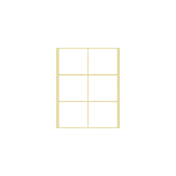 ΕΤΙΚΕΤΕΣ ΑΥΤΟΚ. 6/Φ 40Φ 49x48mm N9 ΛΕΥΚΕΣ