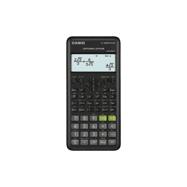 CASIO ΑΡΙΘ/ΝΗ ΕΠΙΣΤ. 252 ΛΕΙΤ. ΜΠΑΤ. 16.2x7.7x1.1cm FX-350ESPLUS2