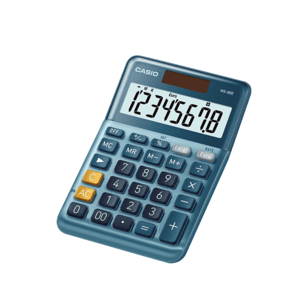 CASIO ΑΡΙΘ/ΝΗ 8Ψ ΜΠΑΤ./ΗΛ. 14.9x10.1cm MS-80E