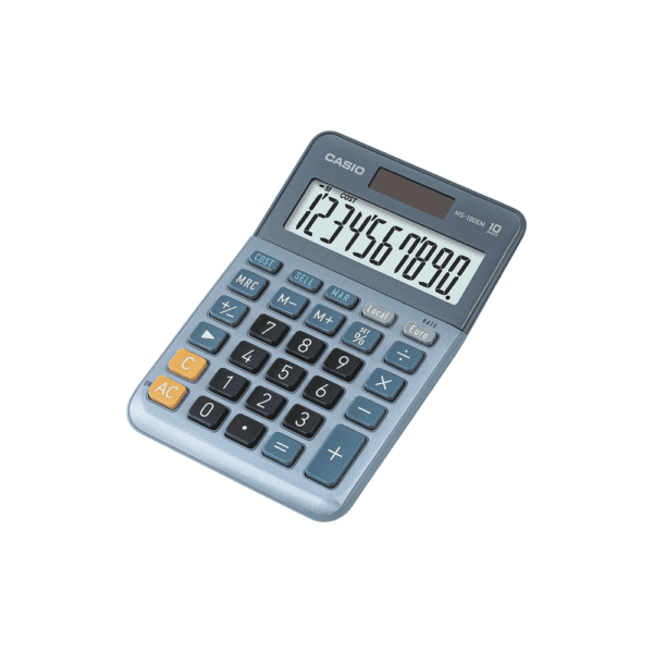 CASIO ΑΡΙΘ/ΝΗ 10Ψ ΜΠΑΤ./ΗΛ. 14.9x10.1cm MS-100EM