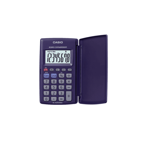 CASIO ΑΡΙΘ/ΝΗ 8Ψ ΜΠΑΤ. 10.4x6.25cm HL-820VERA