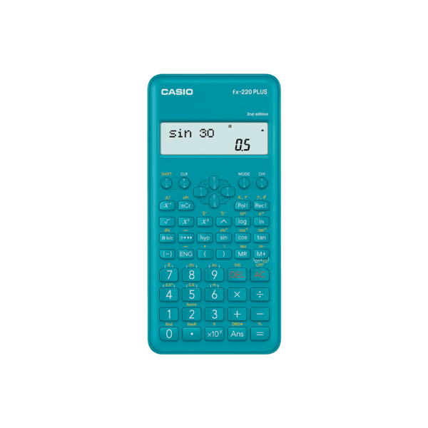 CASIO ΑΡΙΘ/ΝΗ ΕΠΙΣΤ. 181 ΛΕΙΤ. ΜΠΑΤ. 2ΓΡΑΜ. ΟΘ. 15.5x7.8x1.95cm FX-220PLUS