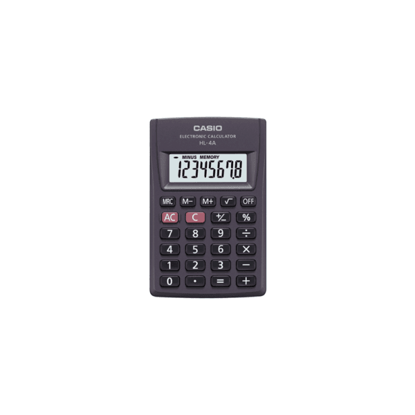 CASIO ΑΡΙΘ/ΝΗ 8Ψ ΜΠΑΤ. ΡΙΖΑ 8.7x5.6cm HL-4