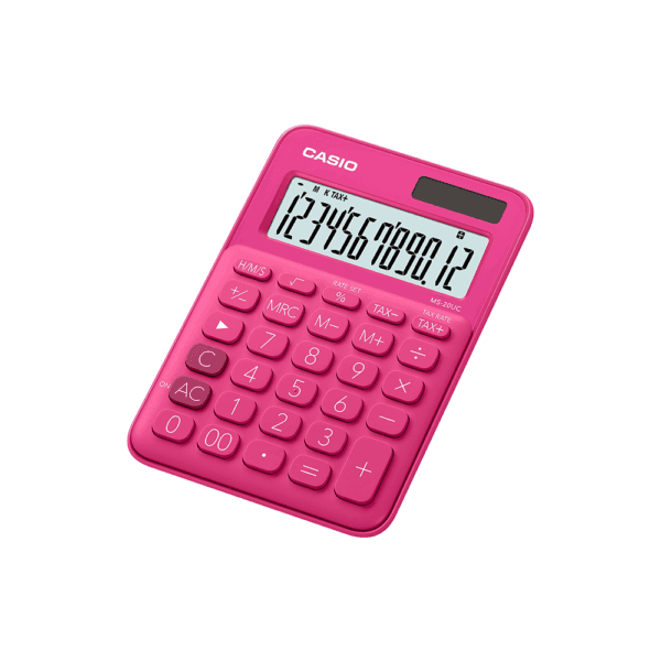 CASIO ΑΡΙΘ/ΝΗ 12Ψ ΜΠΑΤ./ΗΛ. ΑΠΟΦΟΡ. ΡΙΖΑ 14.95x10.5cm MS-20UC-RD ΚΟΚΚΙΝΗ