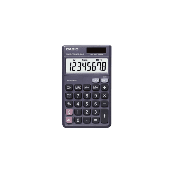 CASIO ΑΡΙΘ/ΝΗ 8Ψ ΜΠΑΤ./ΗΛ. 11.85x7cm SL-300VER