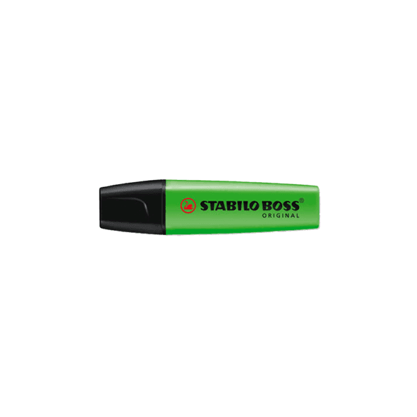STABILO ΜΑΡΚ. ΥΠΟΓΡ. BOSS ΠΡΑΣΙΝΟ 10Τ.