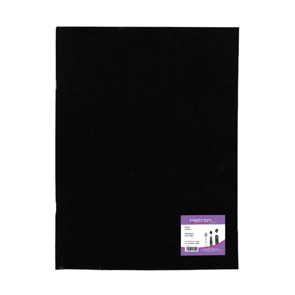 METRON ART ΜΠΛΟΚ ΣΧΕΔΙΟΥ ΚΑΡΦΙΤΣΑ 20Φ Α4 160gr 20Sh.160GSM ΜΑΥΡΟ METRON ART ΜΠΛΟΚ ΣΧΕΔΙΟΥ ΚΑΡΦΙΤΣΑ 20Φ Α4 160gr 20Sh.160GSM ΜΑΥΡΟ