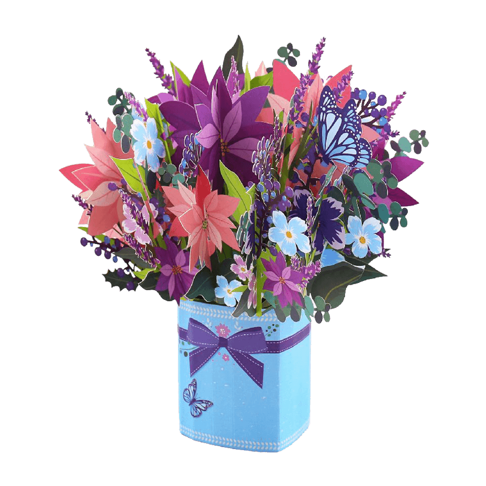 ORIGAMO ΚΑΡΤΑ ΕΥΧΕΤΗΡΙΑ FLOBOUQUET ΡΟΜΑΝΤΙΚΑ ΛΟΥΛΟΥΔΙΑ 30x34.3cm FLOREVER FQ008 ORIGAMO ΚΑΡΤΑ ΕΥΧΕΤΗΡΙΑ FLOBOUQUET ΡΟΜΑΝΤΙΚΑ ΛΟΥΛΟΥΔΙΑ 30x34.3cm FLOREVER FQ008