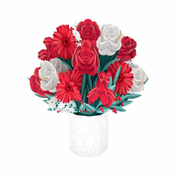 ORIGAMO ΚΑΡΤΑ ΕΥΧΕΤΗΡΙΑ ΑΝΑΔΥΟΜΕΝΗ ΔΑΦΝΕΣ 27.5x30cm LARGE FLORA FL008