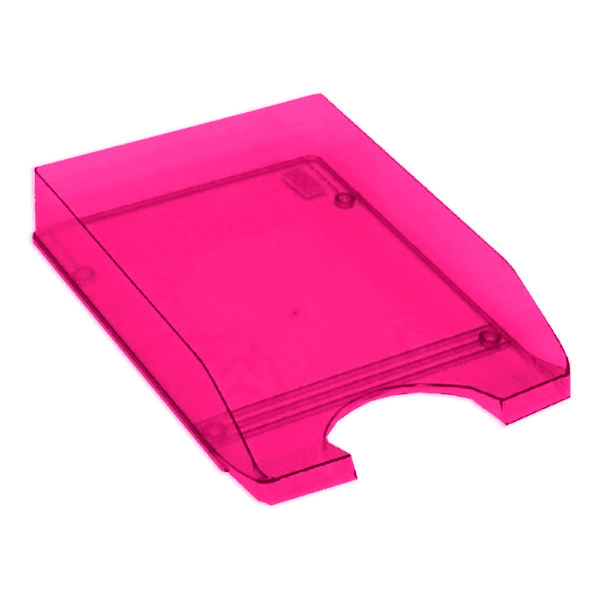 METRON ΔΙΣΚΟΣ ΓΡΑΦΕΙΟΥ ΠΛΑΣΤ. 26x35x6.5cm FLUO 800 ΔΙΑΦ.ΚΟΚ.