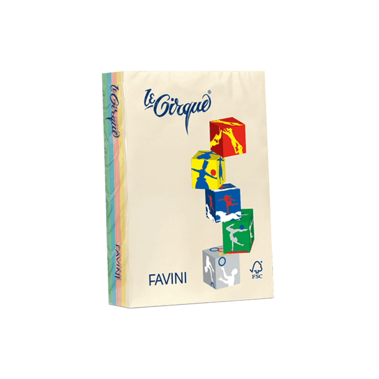 FAVINI ΧΑΡΤΙ 500Φ Α4 80gr 80-ASS-P ΑΣΣΟΡΤΙ ΠΑΣΤΕΛ