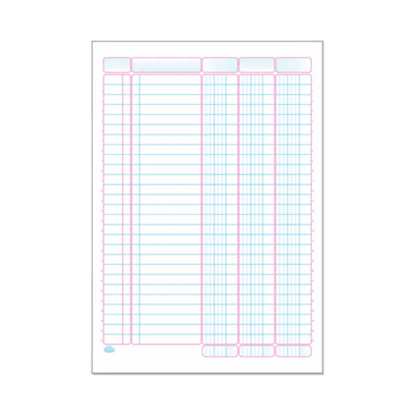 ΤΥΠΟ ΦΥΛΛΑΔΕΣ ΛΟΓΙΣΤ. 3ΣΤΗΛΗ 21x30 100Φ. (512)